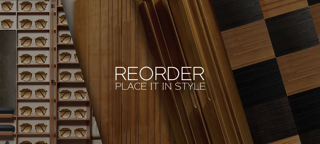 REORDER - place it in style