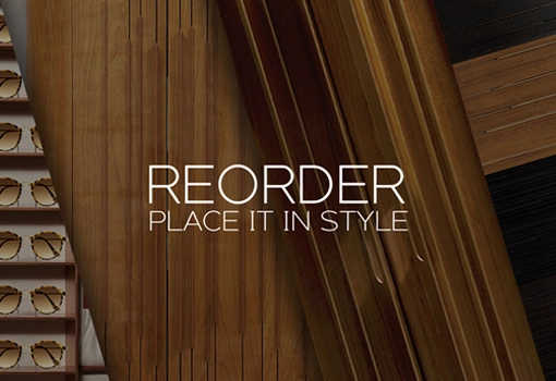 REORDER - place it in style